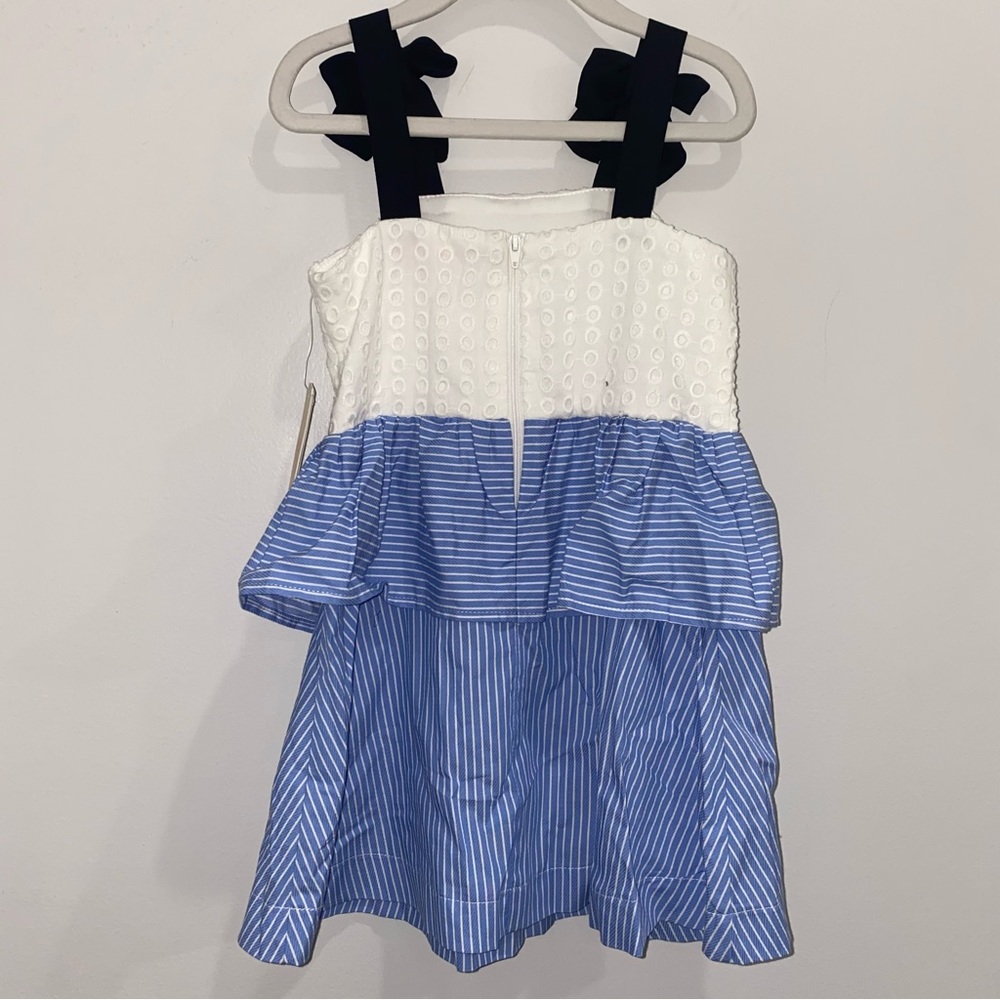 Eyelet Lace Ruffle Dress